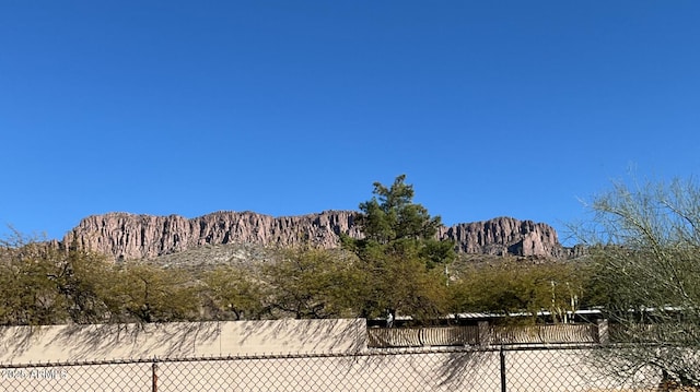 view of mountain feature