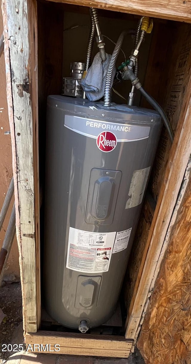 utilities with electric water heater