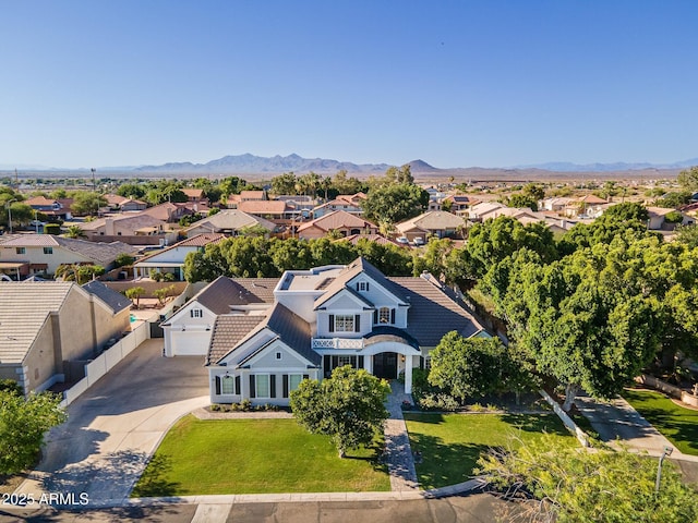2625 N 24th St Unit 15, Mesa, AZ 85213 - aerial view of residential area featuring mountains