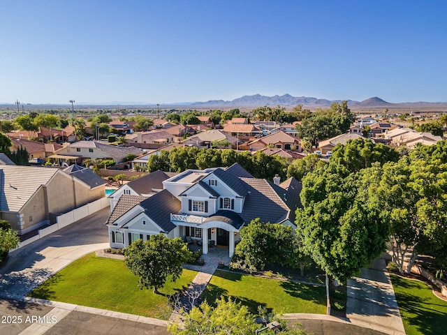 2625 N 24th St Unit 15, Mesa, AZ 85213 - aerial perspective of suburban area with mountains