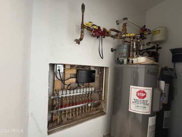 utilities with water heater