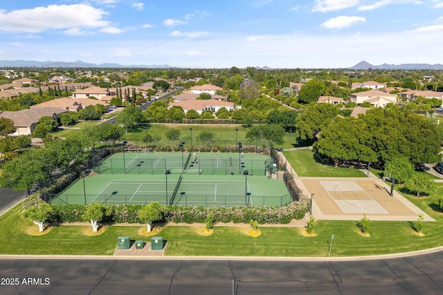 3410 E Inglewood Cir, Mesa, AZ 85213 - bird's eye view with a residential view and a mountain view