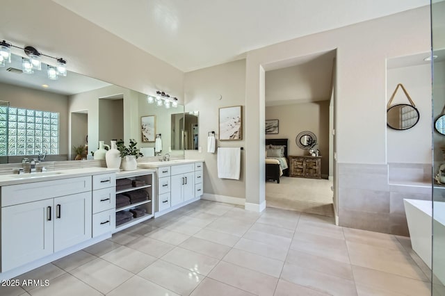 1890 E Sagittarius Pl, Chandler, AZ 85249 - ensuite bathroom featuring tile patterned floors and two vanities