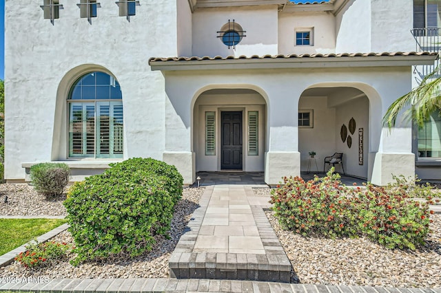 1890 E Sagittarius Pl, Chandler, AZ 85249 - property entrance with stucco siding and covered porch