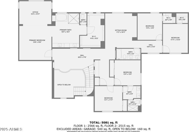 1890 E Sagittarius Pl, Chandler, AZ 85249 - floor plan / room layout
