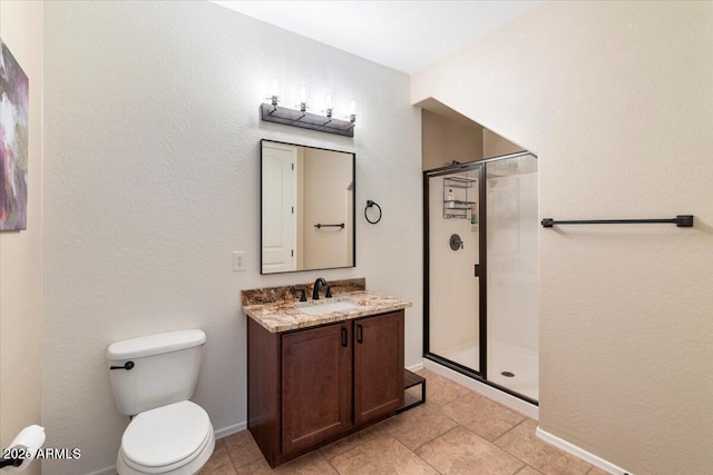 11048 E Quintana Ave, Mesa, AZ 85212 - full bath featuring a shower stall, vanity, and tile patterned flooring