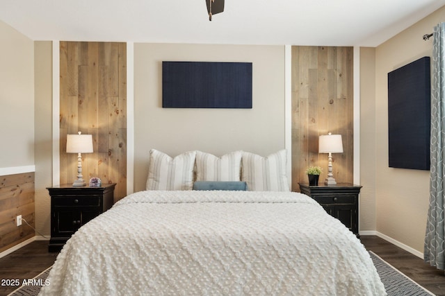 11048 E Quintana Ave, Mesa, AZ 85212 - bedroom featuring dark wood-style floors and a ceiling fan