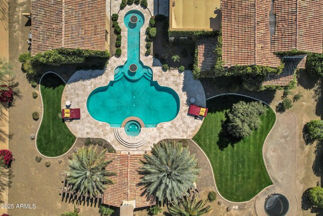 10894 E Turquoise Ave, Scottsdale, AZ 85259 - birds eye view of property