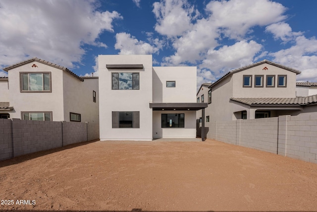 view of rear view of property