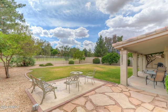 view of patio