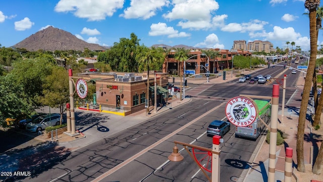 8301 E Indianola Ave, Scottsdale, AZ 85251 - drone / aerial view of a mountainous background
