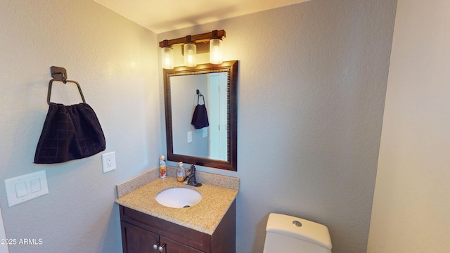 8541 W Pershing Ave, Peoria, AZ 85381 - half bath featuring vanity and toilet