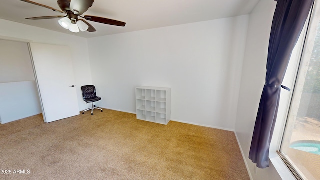 8541 W Pershing Ave, Peoria, AZ 85381 - unfurnished bedroom featuring carpet floors and ceiling fan