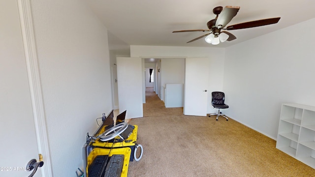8541 W Pershing Ave, Peoria, AZ 85381 - playroom featuring carpet and a ceiling fan