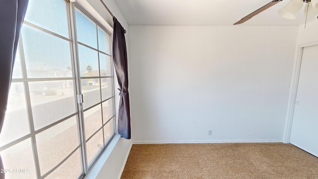 8541 W Pershing Ave, Peoria, AZ 85381 - carpeted spare room with a ceiling fan and baseboards
