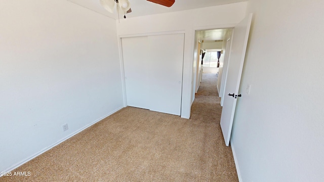 8541 W Pershing Ave, Peoria, AZ 85381 - spare room featuring light carpet and a ceiling fan