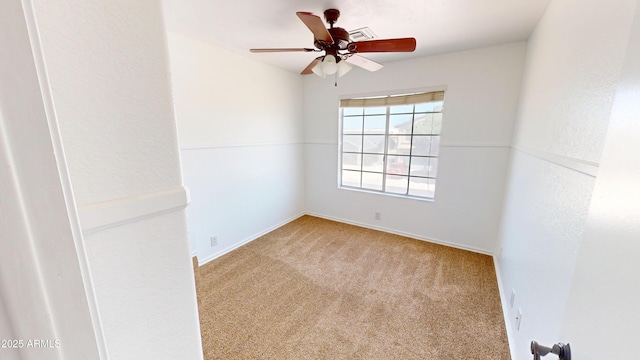 8541 W Pershing Ave, Peoria, AZ 85381 - spare room with carpet and ceiling fan