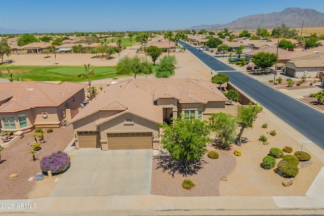 6931 S Four Peaks Way, Chandler, AZ 85249 - aerial perspective of suburban area with a mountainous background