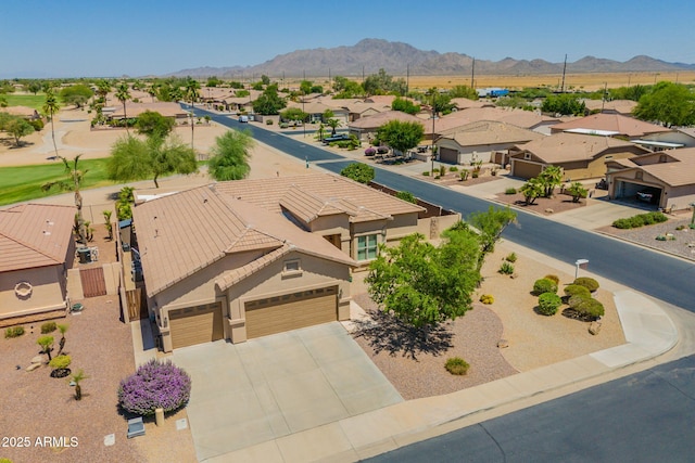 6931 S Four Peaks Way, Chandler, AZ 85249 - aerial perspective of suburban area with a mountainous background