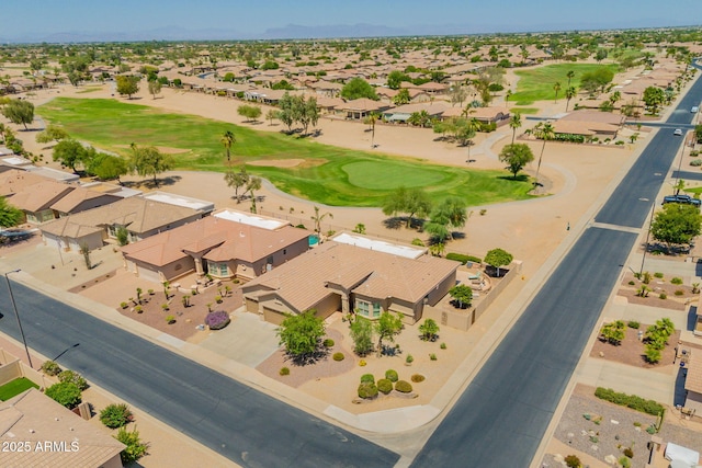 6931 S Four Peaks Way, Chandler, AZ 85249 - aerial view of residential area featuring a golf course
