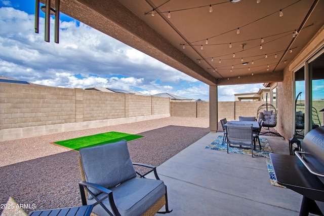 view of patio