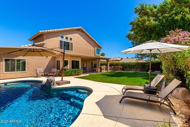 3581 W Ironwood Dr, Chandler, AZ 85226 - view of pool with a patio area