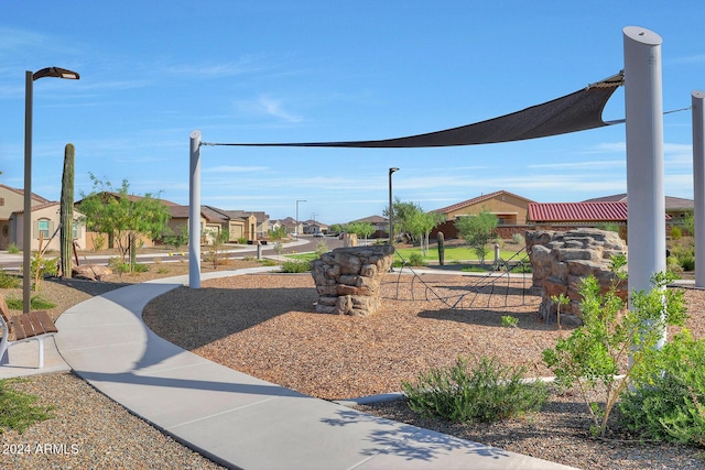 surrounding community featuring a playground