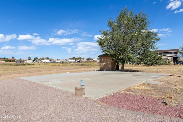 view of patio / terrace featuring driveway