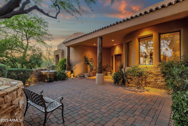 view of patio