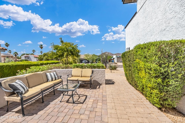 5435 E Cambridge Ave, Phoenix, AZ 85008 - view of patio with outdoor lounge area