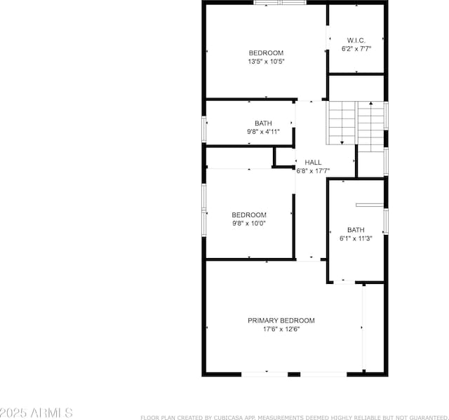 5435 E Cambridge Ave, Phoenix, AZ 85008 - view of property floor plan
