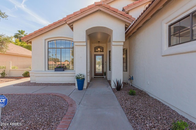 view of property entrance