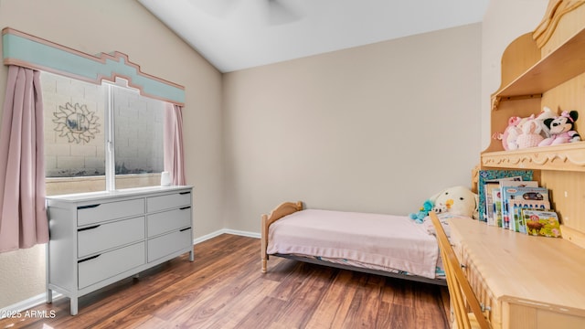 116 E Mountain Sky Ave, Phoenix, AZ 85048 - bedroom with wood finished floors and baseboards