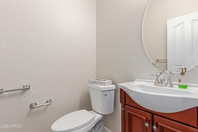 13007 W Tuckey Ct, Glendale, AZ 85307 - half bathroom featuring toilet and vanity