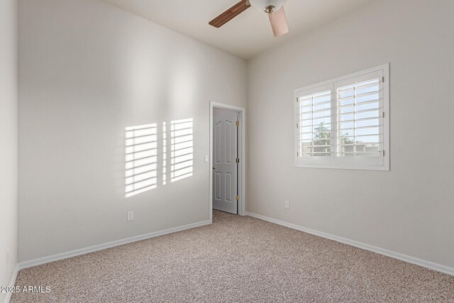 13007 W Tuckey Ct, Glendale, AZ 85307 - carpeted spare room with a ceiling fan and baseboards