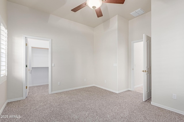 13007 W Tuckey Ct, Glendale, AZ 85307 - carpeted empty room with a ceiling fan and baseboards