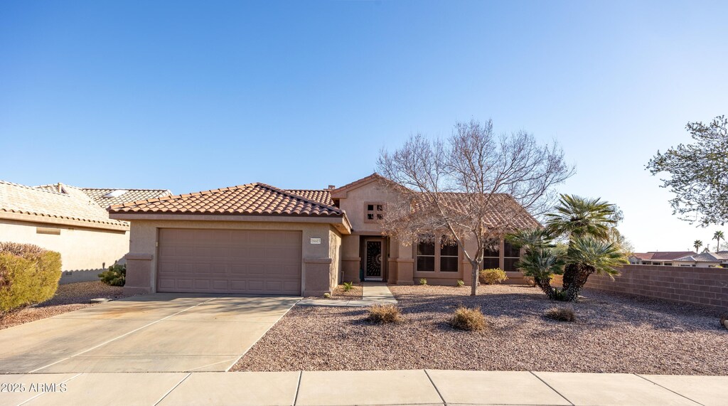 18603 N Twilight Way, Surprise, AZ 85374 - view of front of home featuring a garage