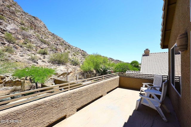 14833 S 14th Pl, Phoenix, AZ 85048 - balcony with a mountain view