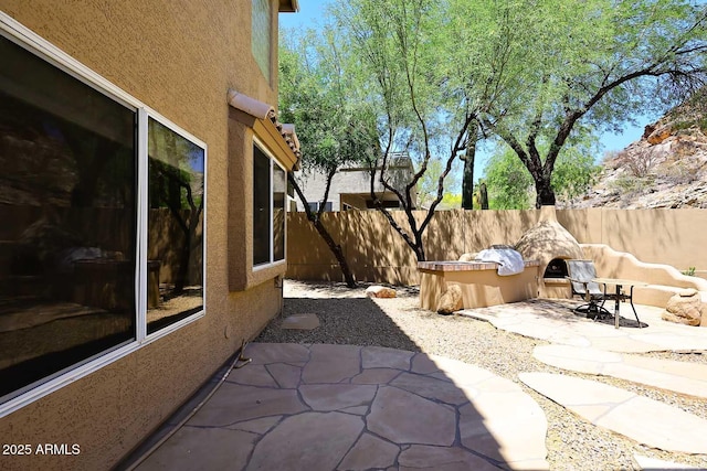 14833 S 14th Pl, Phoenix, AZ 85048 - view of patio / terrace featuring fence