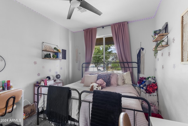 5871 N 187th Ln, Litchfield Park, AZ 85340 - bedroom featuring ceiling fan