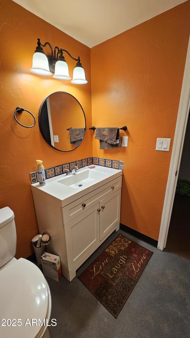 30940 N Varnum Rd, San Tan Valley, AZ 85143 - half bathroom with toilet and vanity