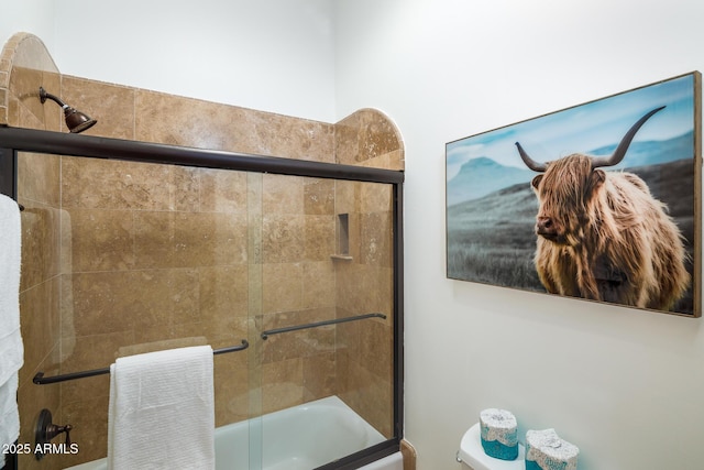 30020 N 63rd St, Cave Creek, AZ 85331 - bathroom with toilet and combined bath / shower with glass door