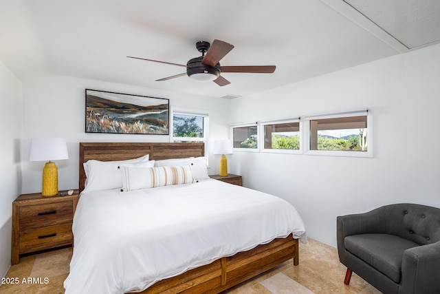 30020 N 63rd St, Cave Creek, AZ 85331 - bedroom featuring attic access and a ceiling fan