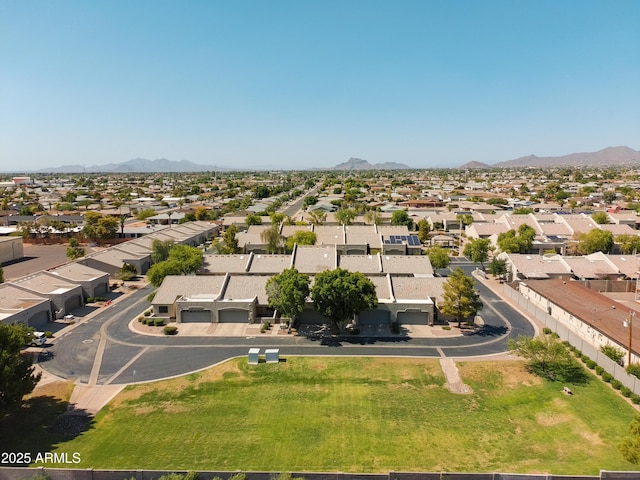 64 N 63rd St N Unit 33, Mesa, AZ 85205 - aerial view of residential area with a mountainous background