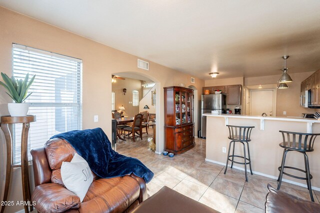 15211 N 89th Ave, Peoria, AZ 85381 - living area with arched walkways