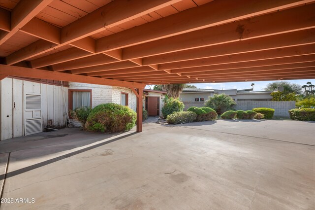 4461 E Flower St, Phoenix, AZ 85018 - view of patio / terrace featuring fence
