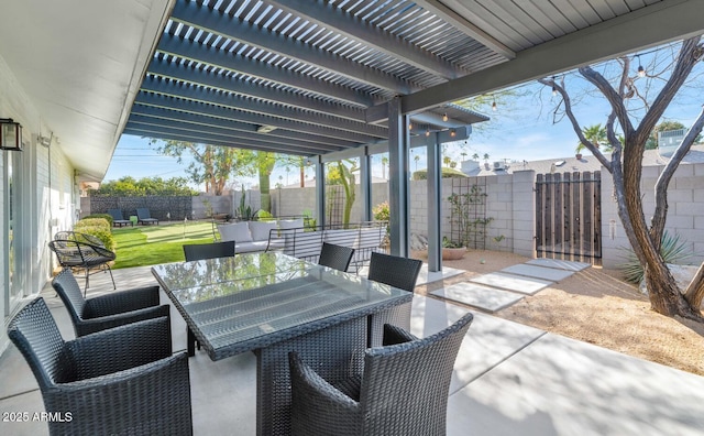 view of patio / terrace