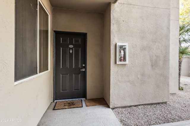 view of property entrance