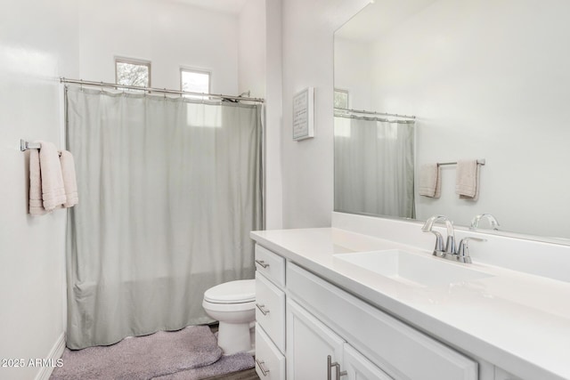 2052 E Scorpio Pl, Chandler, AZ 85249 - full bath with vanity, toilet, and shower / bath combination with curtain