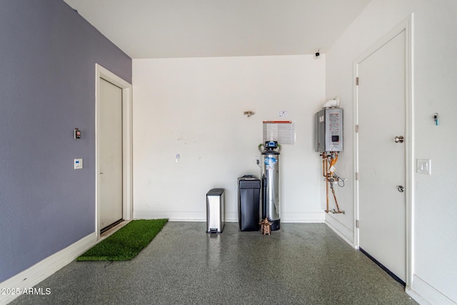 2052 E Scorpio Pl, Chandler, AZ 85249 - garage with water heater and baseboards